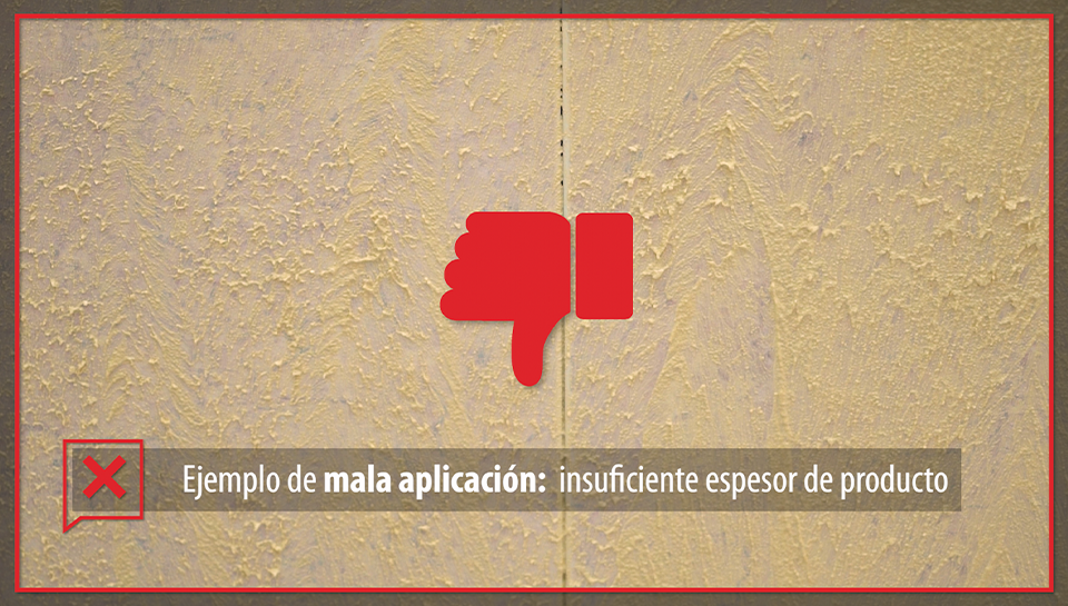 Aplicación incorrecta Imprival