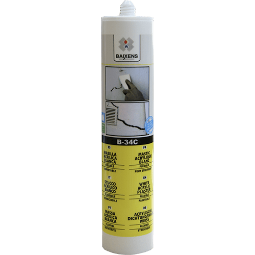 MASILLA ACRÍLICA BLANCA 310ml - BricoBlue