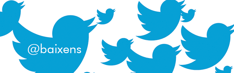 Baixens abre nuevo perfil en Twitter