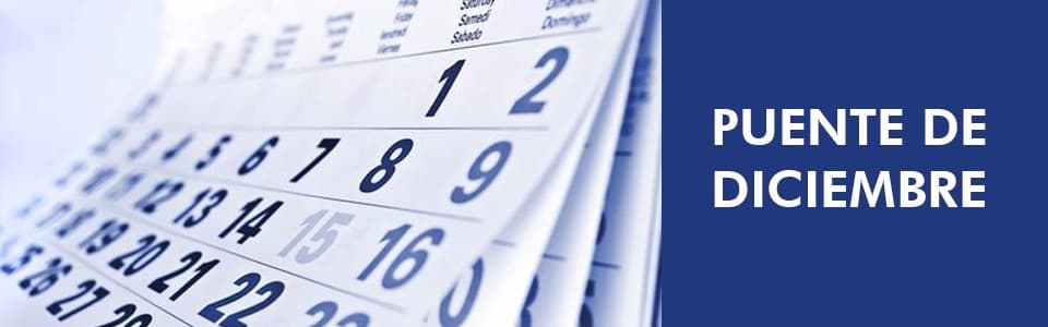 Calendario Diciembre 2016