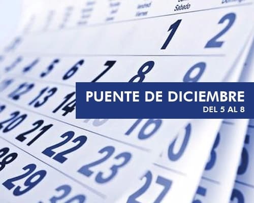 Calendario Diciembre 2016