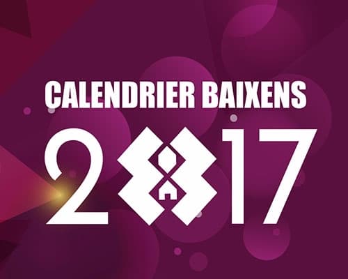 Calendier 2017 Baixens
