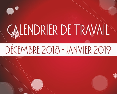 Calendrier Baixens