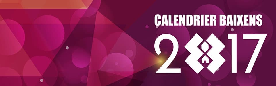 Calendrier 2017 Baixens