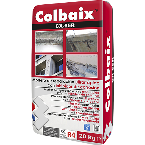 prefacio hablar 945 CX-65R Colbaix Mortero de reparación ultrarrápido con inhibidor de