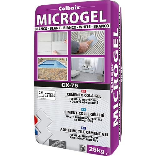 CX-75 Colbaix Microgel Flexicolle blanco