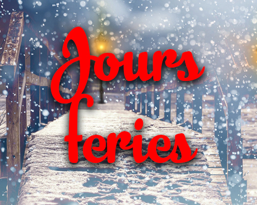 Jours feries 2019