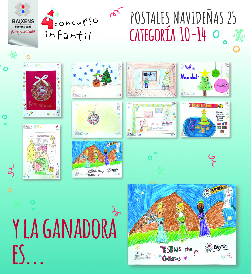 Postal ganadora 2025