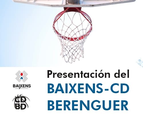 Presentación Baixens CD Berenguer