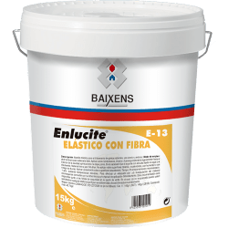 E-13 Enlucite Elástico con fibra