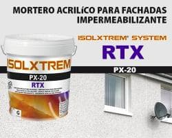 Baixens Isolxtrem, mortero acrílico  SATE